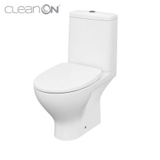 Унітаз-компакт MODUO 652 CleanOn 011 3/5 л з дюропластовим сидінням з плавним закриванням і функцією простого зняття CERSANIT