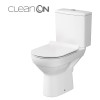 Купить Унітаз-компакт CITY 604 011 CleanOn 3/5 л з дюропластовим сидінням SLIM з плавним закриванням та функцією простого зняття однією кнопкою CERSANIT , K35-038 /  , в категории Писсуар , от бренда Cersanit  Интернет-магазин сантехники ✓ Лучшие цены на 