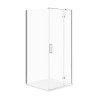 Купити Кутова душова кабіна JOTA 90x90x195 правостороння, прозоре скло CERSANIT , S160-002 /  , в категории Душові кабіни , от бренда Cersanit  Інтернет-магазин сантехніки ✓ Кращі ціни на ринку ✓ Величезний вибір ✓ Гарантія ✓ Заходьте!