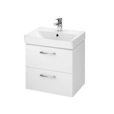 СЕТ меблевий B384 LARA MILLE SLIM 50 білий (тумба + умивальник) CERSANIT
