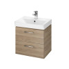 Купить СЕТ меблевий B385 LARA MILLE SLIM 50 горіх (тумба + умивальник) CERSANIT , S801-357 /  , в категории Мебель , от бренда Cersanit  Интернет-магазин сантехники ✓ Лучшие цены на рынке ✓ Огромный выбор ✓ Гарантия ✓ Заходите!