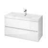 Купити CREA 100 шафка для умивальника біла CERSANIT , S924-021 /  , в категории Меблі , от бренда Cersanit  Інтернет-магазин сантехніки ✓ Кращі ціни на ринку ✓ Величезний вибір ✓ Гарантія ✓ Заходьте!