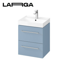 Шафка під умивальник LARGA 50х38 блакитна CERSANIT