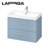 Купити Шафка під умивальник LARGA 80 блакитна , S932-074 /  , в категории Меблі , от бренда Cersanit  Інтернет-магазин сантехніки ✓ Кращі ціни на ринку ✓ Величезний вибір ✓ Гарантія ✓ Заходьте!