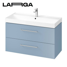 Шафка під умивальник LARGA 100 блакитна CERSANIT