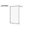 Купити Душова кабіна WALK-IN LARGA 120х200, профіль чорний CERSANIT , S932-140 /  , в категории Душові кабіни , от бренда Cersanit  Інтернет-магазин сантехніки ✓ Кращі ціни на ринку ✓ Величезний вибір ✓ Гарантія ✓ Заходьте!