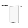 Купити Душова кабіна WALK-IN LARGA 120х200, профіль чорний CERSANIT , S932-140 /  , в категории Душові кабіни , от бренда Cersanit  Інтернет-магазин сантехніки ✓ Кращі ціни на ринку ✓ Величезний вибір ✓ Гарантія ✓ Заходьте!