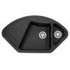 Купити Мийка GRANADO Barcelona Black shine , 2538 / GRND-2538 , в категории Кухонні мийки з каменю , от бренда GRANADO  Інтернет-магазин сантехніки ✓ Кращі ціни на ринку ✓ Величезний вибір ✓ Гарантія ✓ Заходьте!