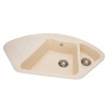 Купити Мийка GRANADO Barcelona Ivory , 2531 / GRND-2531 , в категории Кухонні мийки з каменю , от бренда GRANADO  Інтернет-магазин сантехніки ✓ Кращі ціни на ринку ✓ Величезний вибір ✓ Гарантія ✓ Заходьте!