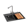 Купити Кухонна станція GRANADO Optimal Artes Black shine , 25788 / GRND-25788 , в категории  , от бренда GRANADO  Інтернет-магазин сантехніки ✓ Кращі ціни на ринку ✓ Величезний вибір ✓ Гарантія ✓ Заходьте!