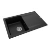 Купити Мийка GRANADO Vigo Black shine , 2903 / GRND-2903 , в категории Кухонні мийки з каменю , от бренда GRANADO  Інтернет-магазин сантехніки ✓ Кращі ціни на ринку ✓ Величезний вибір ✓ Гарантія ✓ Заходьте!