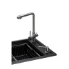 Купити Кухонна станція GRANADO Optimal Estella Black shine , 24528 / GRND-24528 , в категории Кухонні мийки з каменю , от бренда GRANADO  Інтернет-магазин сантехніки ✓ Кращі ціни на ринку ✓ Величезний вибір ✓ Гарантія ✓ Заходьте!
