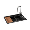 Купити Кухонна станція GRANADO Royal Estella Black shine , 24521 / GRND-24521 , в категории  , от бренда GRANADO  Інтернет-магазин сантехніки ✓ Кращі ціни на ринку ✓ Величезний вибір ✓ Гарантія ✓ Заходьте!