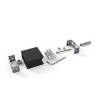 Модуль скрытого эл.подключения (для круглой стойки Ø 30) Черный