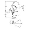 Купити Змішувач для кухні Eurosmart Cosmopolitan (32843002), Grohe , 32843002 / 7184 , в категории Змішувачі , от бренда GROHE  Інтернет-магазин сантехніки ✓ Кращі ціни на ринку ✓ Величезний вибір ✓ Гарантія ✓ Заходьте!