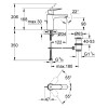 Купити Eurosmart Cosmopolitan Змішувач для умивальника, одноважiльний GROHE 23325000 , 23325000 / 37003 , в категории Змішувачі для умивальника , от бренда GROHE  Інтернет-магазин сантехніки ✓ Кращі ціни на ринку ✓ Величезний вибір ✓ Гарантія ✓ Заходьте!