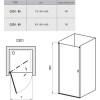 Купити Душові двері одноелементні CHROME CSD1-90 Transparent, (0QV70C00Z1) RAVAK , 0QV70C00Z1 / 14434 , в категории Душові піддони , от бренда RAVAK  Інтернет-магазин сантехніки ✓ Кращі ціни на ринку ✓ Величезний вибір ✓ Гарантія ✓ Заходьте!
