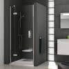 Купити Душові двері двоелементні SMARTLINE SMSD2-120 B-L Transparent, RAVAK , 0SLGBA00Z1 / 14394 , в категории Душові піддони , от бренда RAVAK  Інтернет-магазин сантехніки ✓ Кращі ціни на ринку ✓ Величезний вибір ✓ Гарантія ✓ Заходьте!