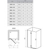 Купити Душові двері двоелементні SMARTLINE SMSD2-90 A-R Transparent, RAVAK , 0SP7AA00Z1 / 14381 , в категории Душові піддони , от бренда RAVAK  Інтернет-магазин сантехніки ✓ Кращі ціни на ринку ✓ Величезний вибір ✓ Гарантія ✓ Заходьте!