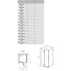 Купити Душова кабіна BRILLIANT BSDPS-120-90 R Transparent, RAVAK , 0UPG7A00Z1 / 14483 , в категории Душові піддони , от бренда RAVAK  Інтернет-магазин сантехніки ✓ Кращі ціни на ринку ✓ Величезний вибір ✓ Гарантія ✓ Заходьте!