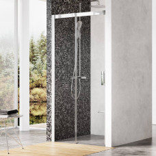 Душові двері двохелементні MSD2-110 L Transparent, (0WLD0C00Z1) RAVAK