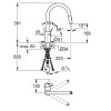 Купить Змішувач для кухні Eurosmart Cosmopolitan (31481001), Grohe , 31481001 / 8695 , в категории Смесители , от бренда GROHE  Интернет-магазин сантехники ✓ Лучшие цены на рынке ✓ Огромный выбор ✓ Гарантия ✓ Заходите!