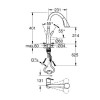 Купить Змішувач для кухні Zedra (32294002), Grohe , 32294002 / 9459 , в категории Смесители , от бренда GROHE  Интернет-магазин сантехники ✓ Лучшие цены на рынке ✓ Огромный выбор ✓ Гарантия ✓ Заходите!