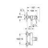 Купити 32867000 BauClassic OHM зміш для душу  GROHE НІМЕЧЧИНА , 32867000 / 1985 , в категории Змішувачі , от бренда GROHE  Інтернет-магазин сантехніки ✓ Кращі ціни на ринку ✓ Величезний вибір ✓ Гарантія ✓ Заходьте!