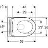 Купити Унітаз підвісний з кришкою soft-close iCon Rimfree 501.664.00.1 Geberit , 501.664.00.1 / 33532 , в категории Пісуар , от бренда GEBERIT  Інтернет-магазин сантехніки ✓ Кращі ціни на ринку ✓ Величезний вибір ✓ Гарантія ✓ Заходьте!