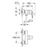 Купити EUROSMART Cosmo - Змішувач для душу GROHE 32837000 GROHE 32837000 , 32837000 / 11875 , в категории Змішувачі для душу , от бренда GROHE  Інтернет-магазин сантехніки ✓ Кращі ціни на ринку ✓ Величезний вибір ✓ Гарантія ✓ Заходьте!