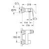 Купить Eurocube Змішувач для душа, одноважiльний GROHE 23145000 , 23145000 / 31295 , в категории Смесители для душа , от бренда GROHE  Интернет-магазин сантехники ✓ Лучшие цены на рынке ✓ Огромный выбор ✓ Гарантия ✓ Заходите!