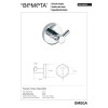 Купить Крючок двойной Omega (104206032), Bemeta , 104206032 / 2635 , в категории Аксессуары для ванной комнаты , от бренда BEMETA  Интернет-магазин сантехники ✓ Лучшие цены на рынке ✓ Огромный выбор ✓ Гарантия ✓ Заходите!