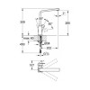 Купить Eurocube Змішувач для мийки, одноважiльний GROHE 31255000 , 31255000 / 33886 , в категории Смесители для кухни , от бренда GROHE  Интернет-магазин сантехники ✓ Лучшие цены на рынке ✓ Огромный выбор ✓ Гарантия ✓ Заходите!