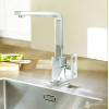 Купить Eurocube Змішувач для мийки, одноважiльний GROHE 31255000 , 31255000 / 33886 , в категории Смесители для кухни , от бренда GROHE  Интернет-магазин сантехники ✓ Лучшие цены на рынке ✓ Огромный выбор ✓ Гарантия ✓ Заходите!