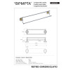 Купити Тримач для рушників Retro (144204238), Bemeta , 144204238 / 2872 , в категории Аксесуари для ванної кімнати , от бренда BEMETA  Інтернет-магазин сантехніки ✓ Кращі ціни на ринку ✓ Величезний вибір ✓ Гарантія ✓ Заходьте!