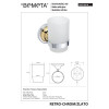 Купити 144210018 Retro Тримач для стакана(золото/хром)+стакан(скло), Bemeta , 144210018 / 2933 , в категории Аксесуари для ванної кімнати , от бренда BEMETA  Інтернет-магазин сантехніки ✓ Кращі ціни на ринку ✓ Величезний вибір ✓ Гарантія ✓ Заходьте!