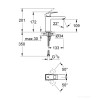 Купить Eurocube Змішувач для раковини, одноважiльний GROHE 23446000 , 23446000 / 44180 , в категории Смесители для умывальника , от бренда GROHE  Интернет-магазин сантехники ✓ Лучшие цены на рынке ✓ Огромный выбор ✓ Гарантия ✓ Заходите!