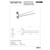 Купити Тримач для рушниківBeta (132204102), Bemeta , 132204102 / 3120 , в категории Аксесуари для ванної кімнати , от бренда BEMETA  Інтернет-магазин сантехніки ✓ Кращі ціни на ринку ✓ Величезний вибір ✓ Гарантія ✓ Заходьте!