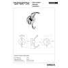 Купити Гачок Omega (104105252), Bemeta , 104105252 / 3145 , в категории Аксесуари для ванної кімнати , от бренда BEMETA  Інтернет-магазин сантехніки ✓ Кращі ціни на ринку ✓ Величезний вибір ✓ Гарантія ✓ Заходьте!