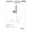 Купить 104112032 Омега Держатель туалетной бумаги, Bemeta , 104112032 / 3147 , в категории Аксессуары для ванной комнаты , от бренда BEMETA  Интернет-магазин сантехники ✓ Лучшие цены на рынке ✓ Огромный выбор ✓ Гарантия ✓ Заходите!