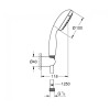 Купити Tempesta New Душовий набір (ручний душ+шланг+тримач) GROHE 26164001 , 26164001 / 63168 , в категории Душові набори , от бренда GROHE  Інтернет-магазин сантехніки ✓ Кращі ціни на ринку ✓ Величезний вибір ✓ Гарантія ✓ Заходьте!