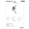Купити Гачок Omega (104105242), Bemeta , 104105242 / 3237 , в категории Аксесуари для ванної кімнати , от бренда BEMETA  Інтернет-магазин сантехніки ✓ Кращі ціни на ринку ✓ Величезний вибір ✓ Гарантія ✓ Заходьте!