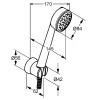 Купить Набор для душа 1S Zenta (6065005-00), Kludi , 6065005-00 / 3353 , в категории Душевые наборы , от бренда Kludi  Интернет-магазин сантехники ✓ Лучшие цены на рынке ✓ Огромный выбор ✓ Гарантия ✓ Заходите!