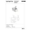 Купити Гачок Beta (132106132),  Bemeta , 132106132 / 3413 , в категории Аксесуари для ванної кімнати , от бренда BEMETA  Інтернет-магазин сантехніки ✓ Кращі ціни на ринку ✓ Величезний вибір ✓ Гарантія ✓ Заходьте!