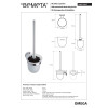 Купити 104113017 Omega Туалетна щітка чорна з підвісним тримачем(скло), Bemeta , 104113017 / 3746 , в категории Аксесуари для ванної кімнати , от бренда BEMETA  Інтернет-магазин сантехніки ✓ Кращі ціни на ринку ✓ Величезний вибір ✓ Гарантія ✓ Заходьте!