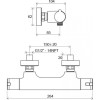 Купити Змішувач для душу TERMO X070034 RAVAK , X070034 / 33953 , в категории Змішувачі , от бренда RAVAK  Інтернет-магазин сантехніки ✓ Кращі ціни на ринку ✓ Величезний вибір ✓ Гарантія ✓ Заходьте!