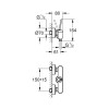 Купити Змішувач для душу Eurodisc Joy (23430LS0), Grohe , 23430LS0 / 3784 , в категории Змішувачі , от бренда GROHE  Інтернет-магазин сантехніки ✓ Кращі ціни на ринку ✓ Величезний вибір ✓ Гарантія ✓ Заходьте!