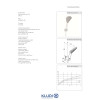 Купити Душовий набір 3S Fizz (6775091-00) білий, Kludi , 6775091-00 / 3786 , в категории Душові набори , от бренда Kludi  Інтернет-магазин сантехніки ✓ Кращі ціни на ринку ✓ Величезний вибір ✓ Гарантія ✓ Заходьте!
