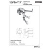Купити Гачок потрійний Omega (104106072), Bemeta , 104106072 / 3945 , в категории Аксесуари для ванної кімнати , от бренда BEMETA  Інтернет-магазин сантехніки ✓ Кращі ціни на ринку ✓ Величезний вибір ✓ Гарантія ✓ Заходьте!