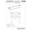 Купити Тримач для рушників Retro (144304232), Bemeta , 144304232 / 4236 , в категории Аксесуари для ванної кімнати , от бренда BEMETA  Інтернет-магазин сантехніки ✓ Кращі ціни на ринку ✓ Величезний вибір ✓ Гарантія ✓ Заходьте!